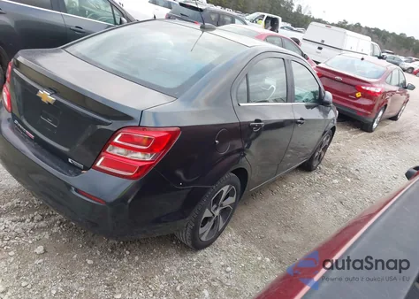 2017 Chevrolet Sonic Premier Auto z USA, uszkodzony, nr VIN 1G1JF5SB8H4135254